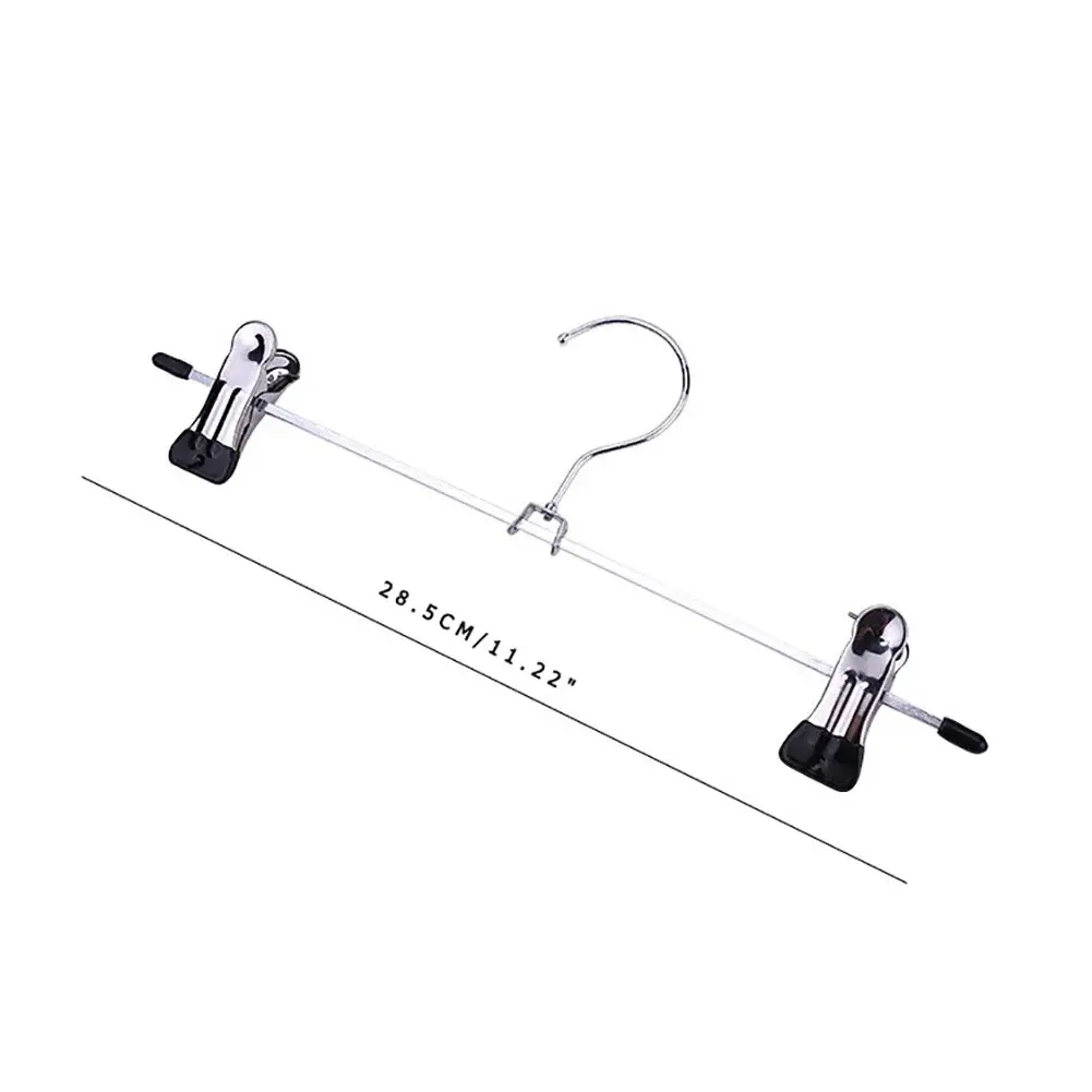 10-30pcs Hangers For Clothes Pants Dress Skirts Practical Trousers Rack Non-slip Hanger Clip Household Daily Necessities
