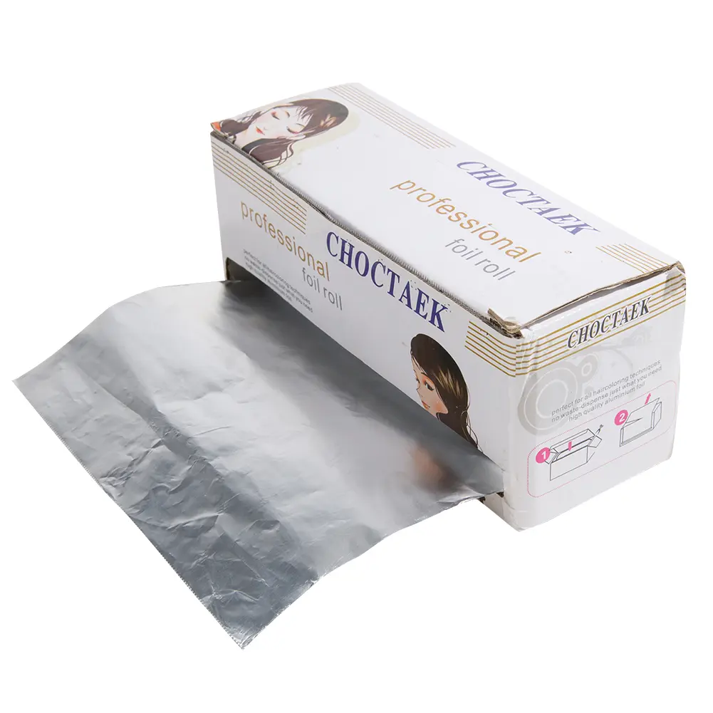 1 Roll Hair Mask Perm Paper Thicken 15cmx50m Tin Foil Nail Stickers Hairdressing Perm Foil for Salon Barber Shop