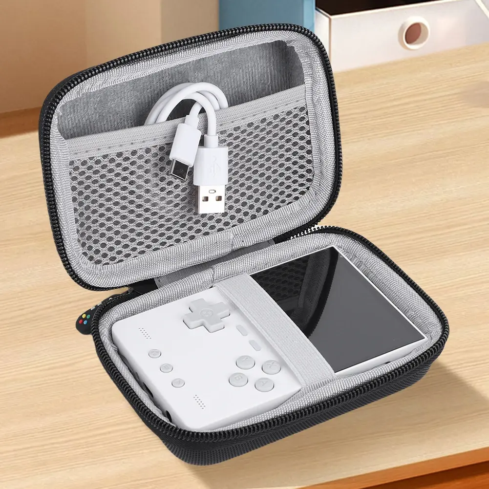 For Trimui Brick Hard Carrying Case Shockproof Travel Carry Bag with Mesh Bag Game Accessories Box Game Console Case Storage Bag