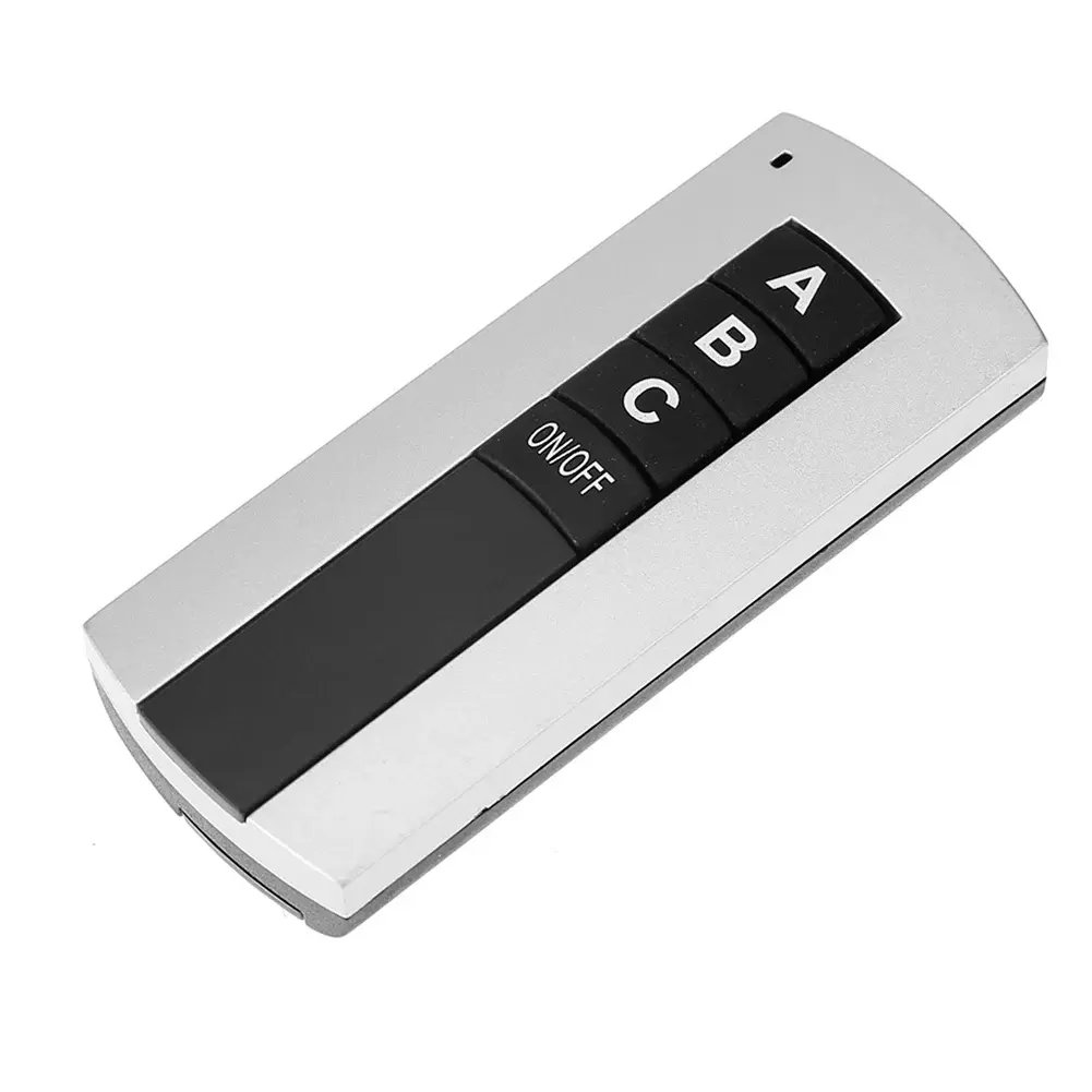 Practical Remote Control Device Set 220V 3 Channel Wireless Digital Remote Control Switch for Lamp Light Tools