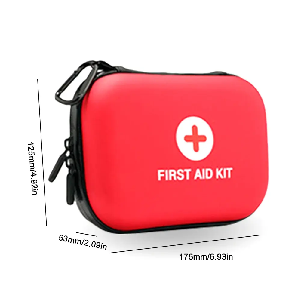 Outdoor Travel Medical Bag Empty First Aid Kit Bag Waterproof Hard Case Rescue Car First Aid Kit Portable Emergency Medical Bag