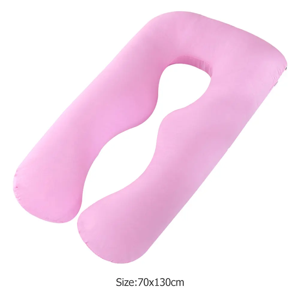 Pregnant Women Pillowcase U Shape Side Sleepping Bedding Maternity Cushion Cover