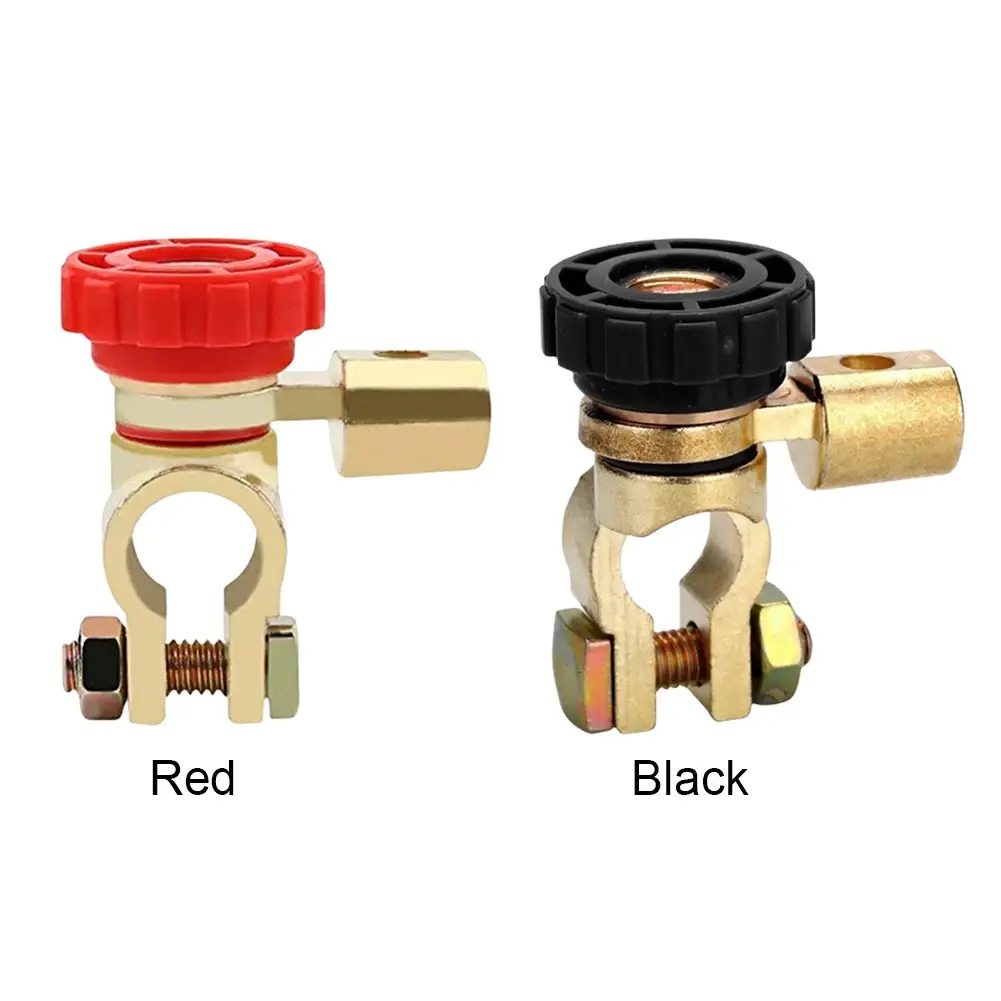Car Battery Power-off Switch Zinc Alloy Battery Isolator Switch Battery Disconnect Switch for Within 17mm Batteries Parts