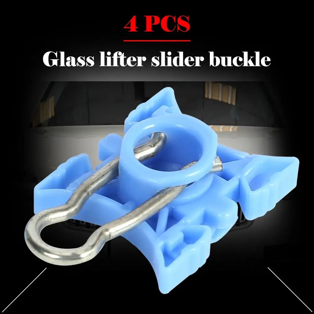 4/8Pcs Car Window Regulator Guide Slider Pivot Clips Sliding Blocks For Volvo 740 940 960 S80 XC70 XC90 V70 S60 Auto Accessories