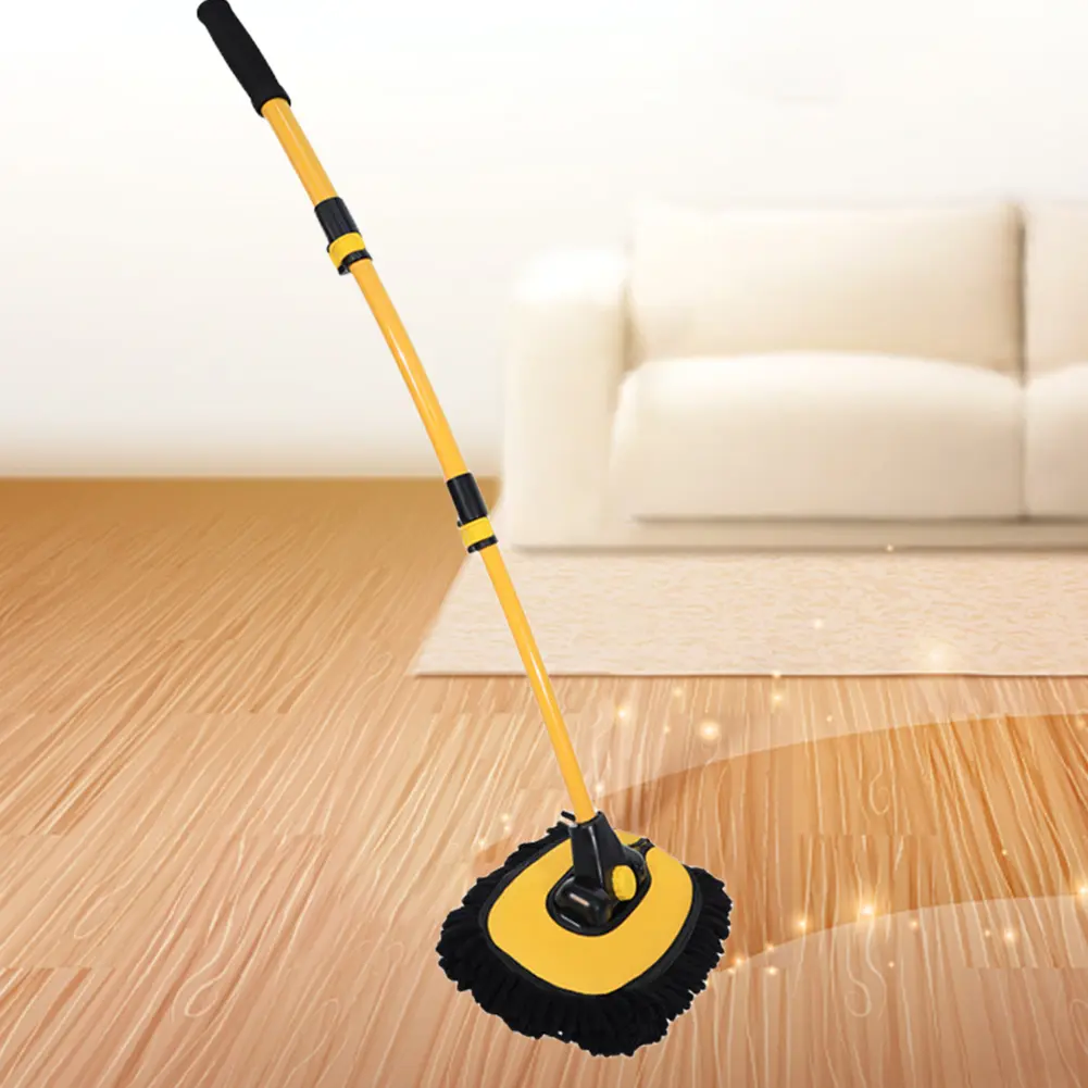 Car Wash Brush Telescoping Auto Washing Mop Long Handle Vehicle Care Cleaner Chenille Car Maintenance Tools