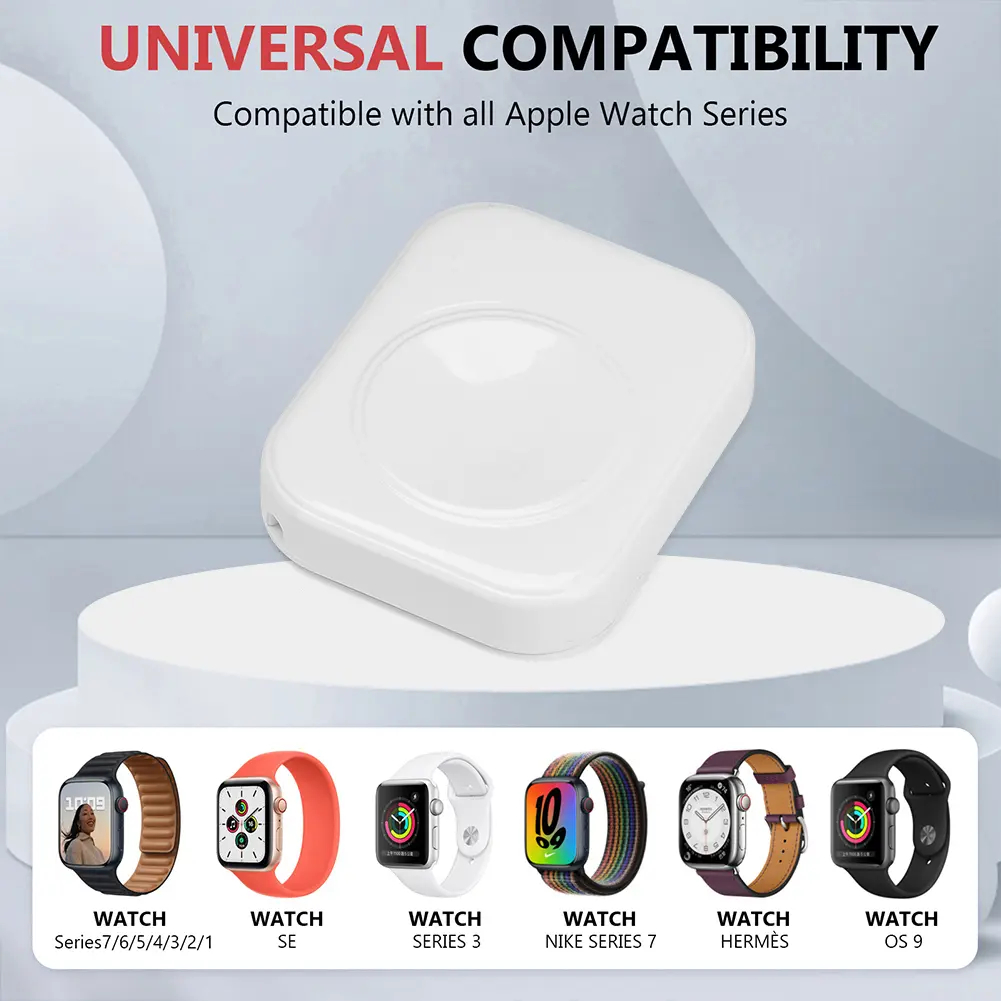Smartwatch Wireless Charging 5V/1A Type-C Wireless Magnetic Charger for Apple Watch Ultra 49mm for Apple Watch Series 8 7 6 5 4