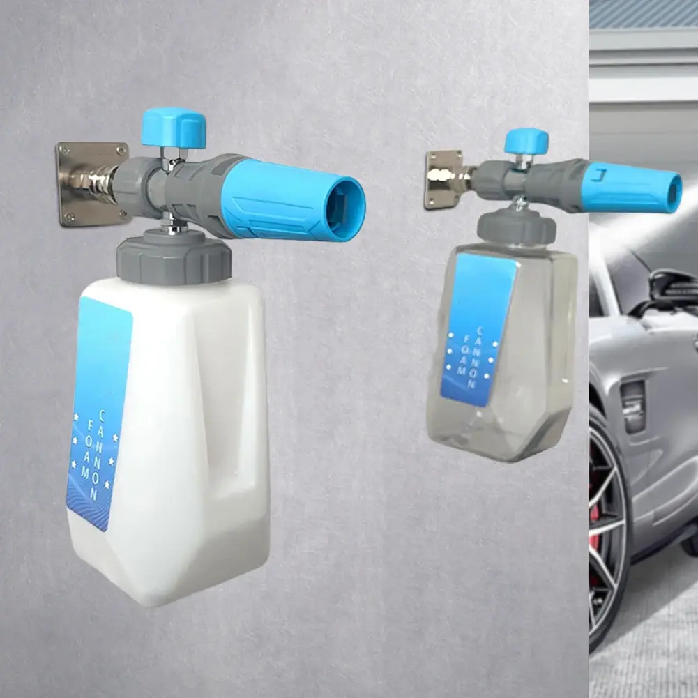 Snow Foam Lance Wall Mount Stainless Steel Foam Cannon Nozzle Water Gun Holder Wall Mountable Pressure Washer Accessories Rack