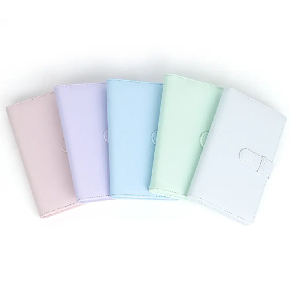 108 Sheets Portable Photo Album Pink Ticket Card Collection Book Green Fashion Design for Fujifilm Instax Mini 12 for Collection