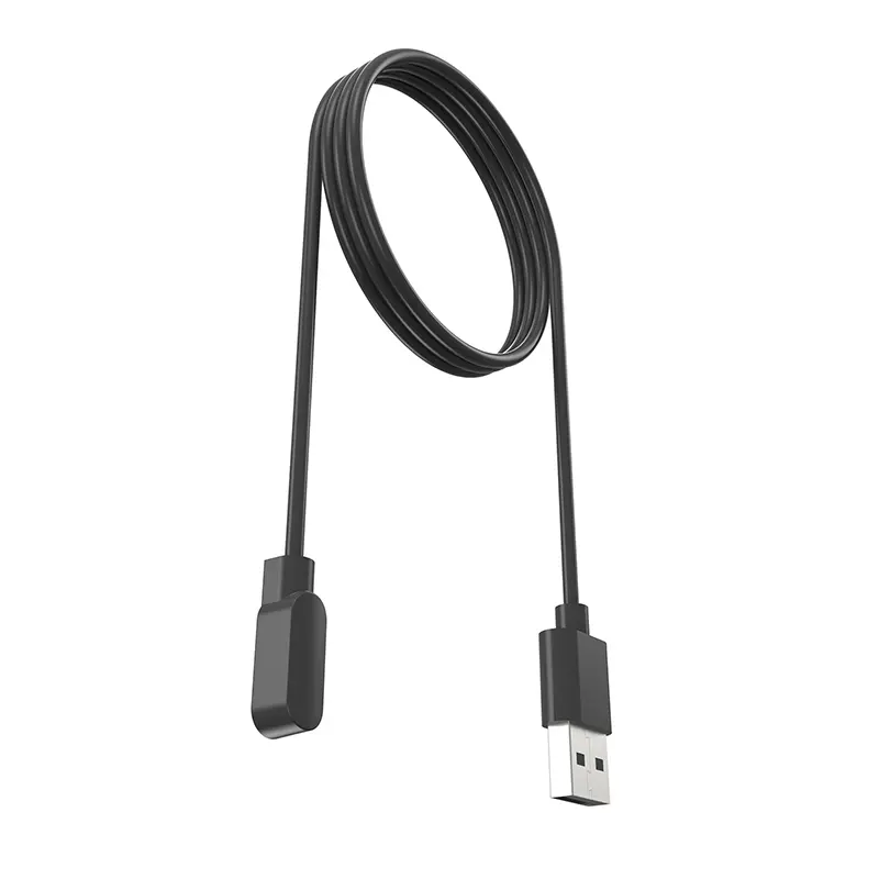 Magnetic Smart Watch Charger Multiple Protection USB 2 Pin Charging Cord 1M Smart Bracelet Charging Cable for Zeblaze Vibe 7 Pro