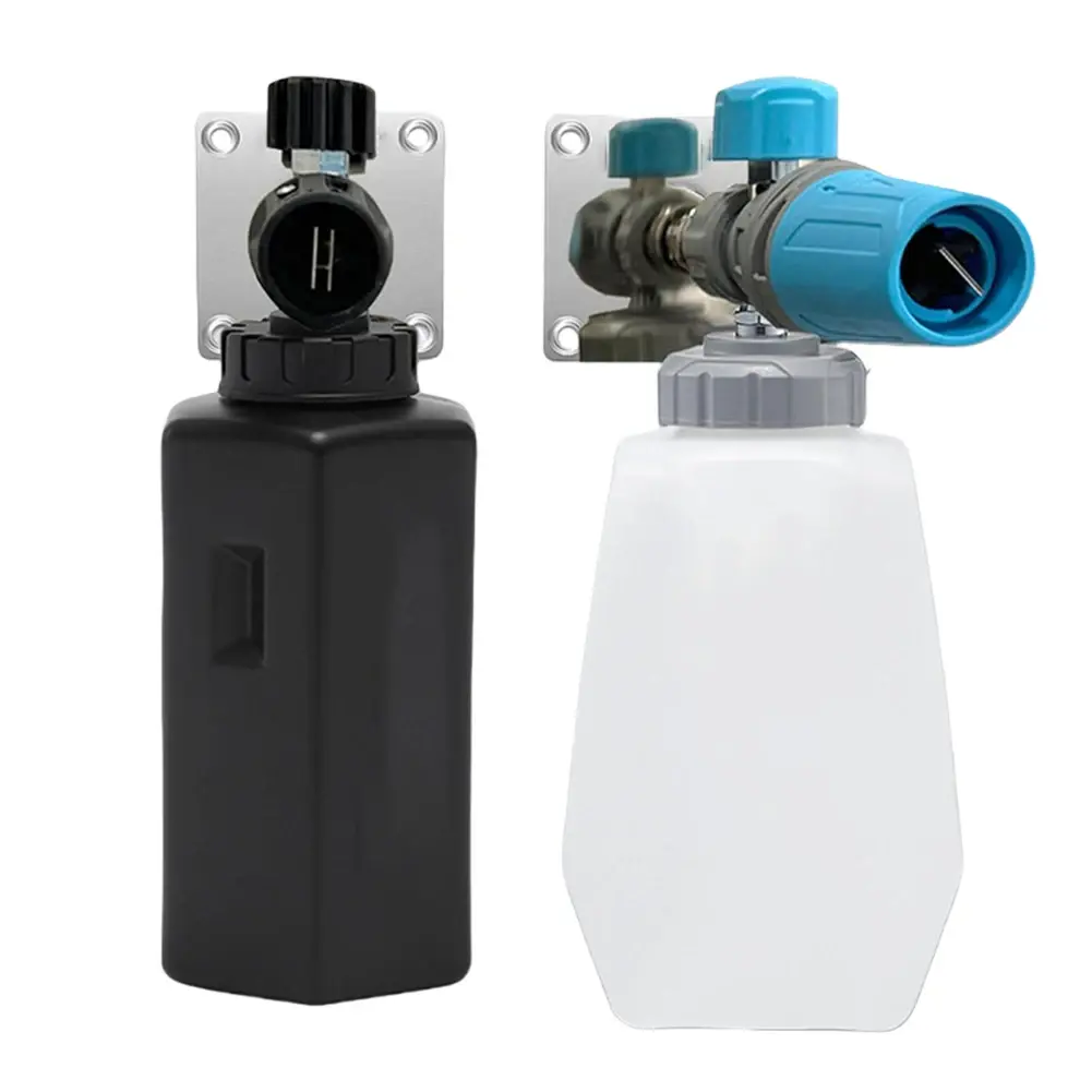 Snow Foam Lance Wall Mount Stainless Steel Foam Cannon Nozzle Water Gun Holder Wall Mountable Pressure Washer Accessories Rack