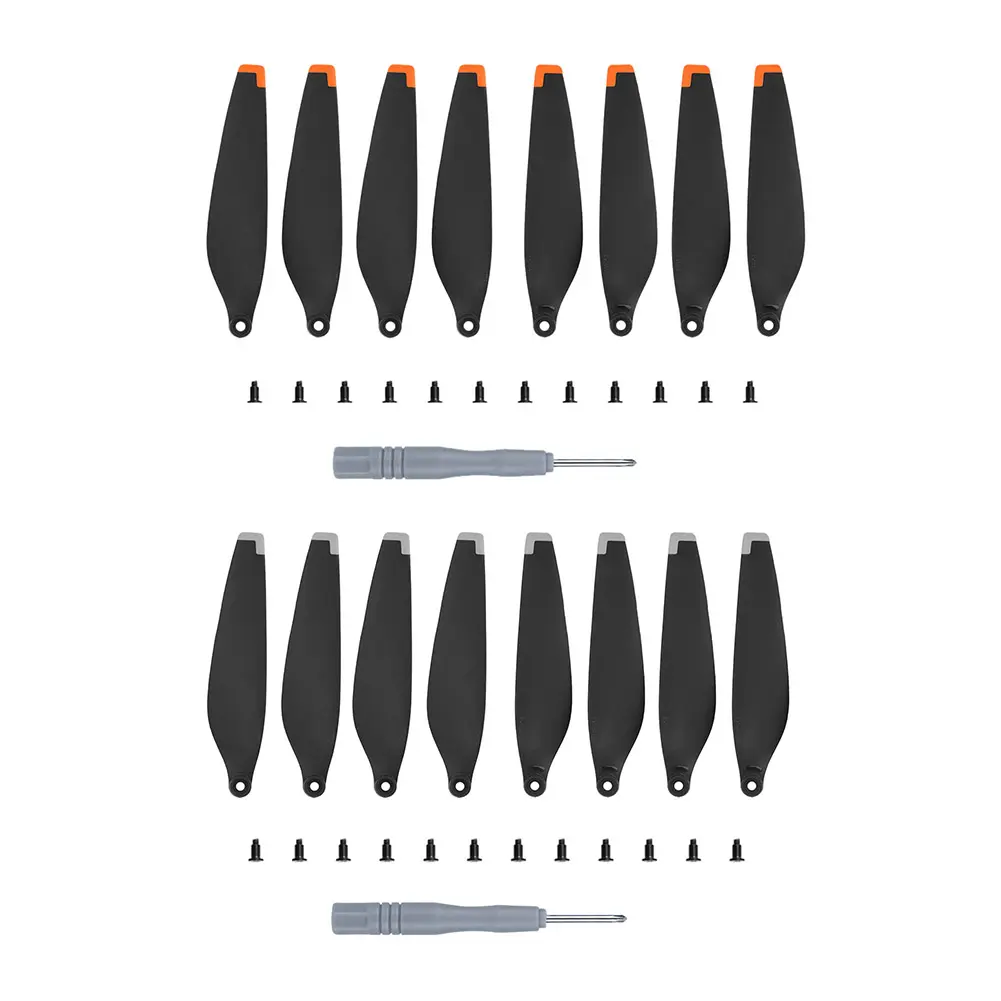 8pcs Spare Propeller Drone Accessory Replacement Blades Props Wings with Screw Accessories Light Weight Low-Noise for DJI Mini 3