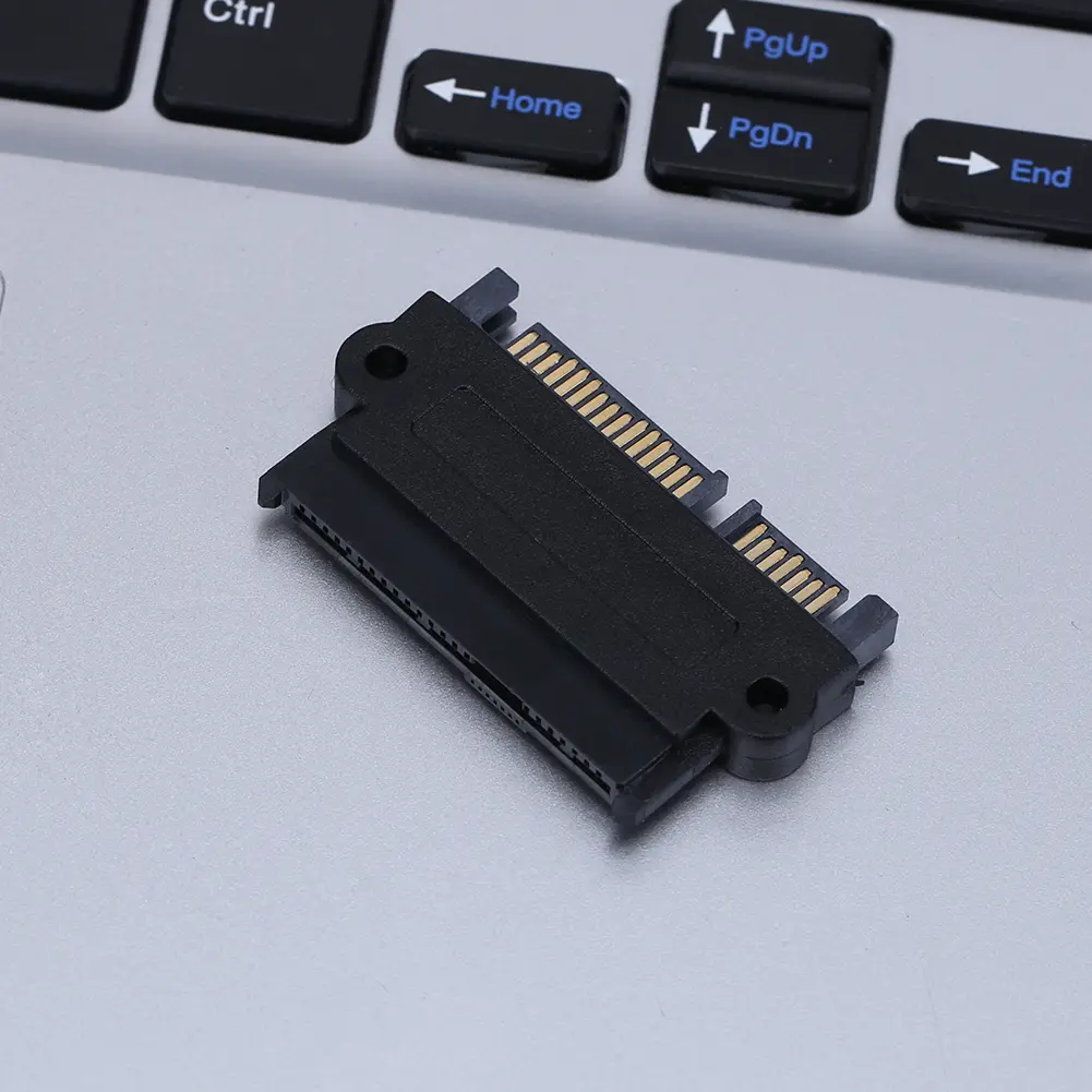 SFF 8482 SAS To SATA 180 Degree Angle Adapter Converter Straight Head SAS To SATA Adapter Support SATA 3 Adapter Card for PC