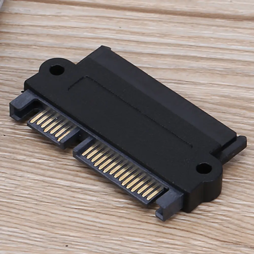 SFF 8482 SAS To SATA 180 Degree Angle Adapter Converter Straight Head SAS To SATA Adapter Support SATA 3 Adapter Card for PC