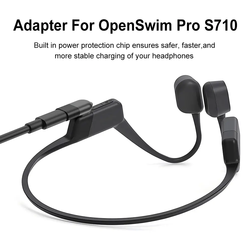 For Shokz Charger Adapter Magnetic Converter Portable USB C Charging Cable Adapter Charger Converter for SHOKZ OpenSwim Pro S710