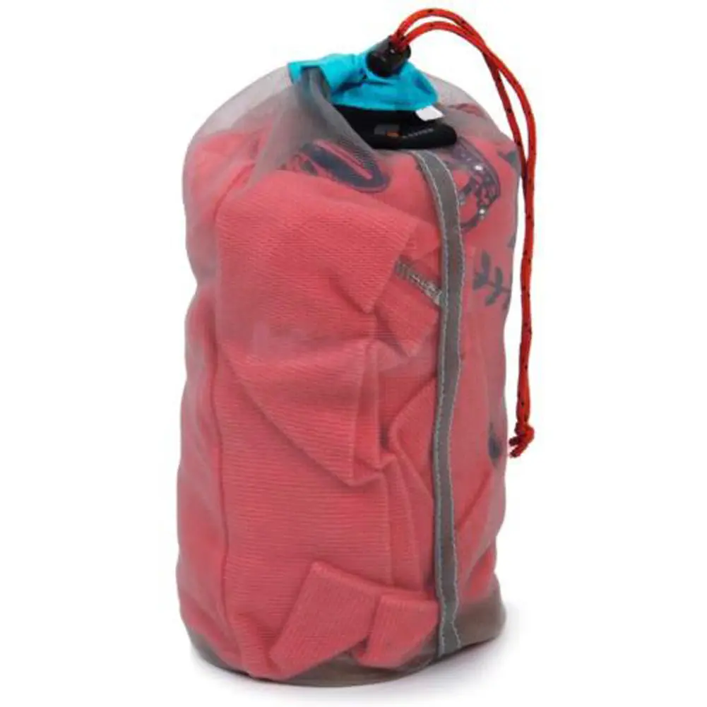 Ultralight Nylon Mesh Sleeping Bag Sacks Ultralight Nylon Mesh Bags Mesh Laundry Bag Traveling Organizer for Travelling Hiking