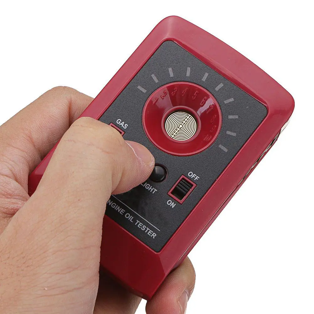 Motor Engine Detector LED Digital Car Oil Quality Tester Digital Car Oil Tester Gas Diesel Fluid Analyzer Engine Diagnosis Tools