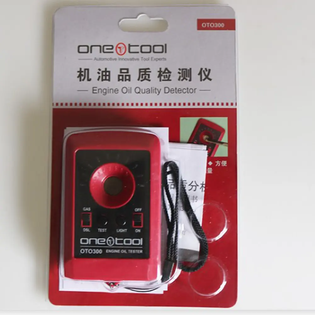 Motor Engine Detector LED Digital Car Oil Quality Tester Digital Car Oil Tester Gas Diesel Fluid Analyzer Engine Diagnosis Tools