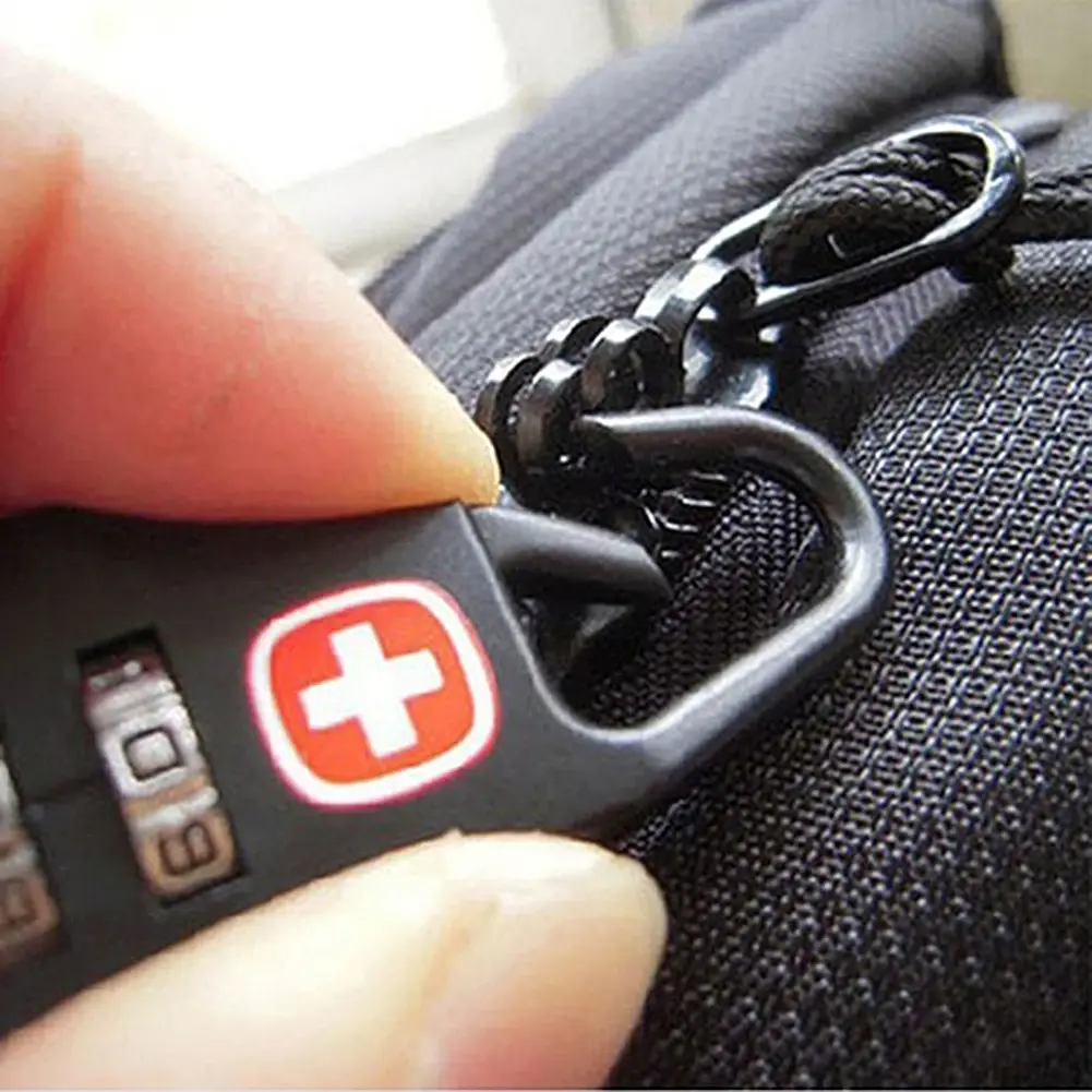 1-5PCS Combination Code Number Lock Portable Security Customs Lock for Cabinet Luggage Backpack Handbag Zipper Anti Theft