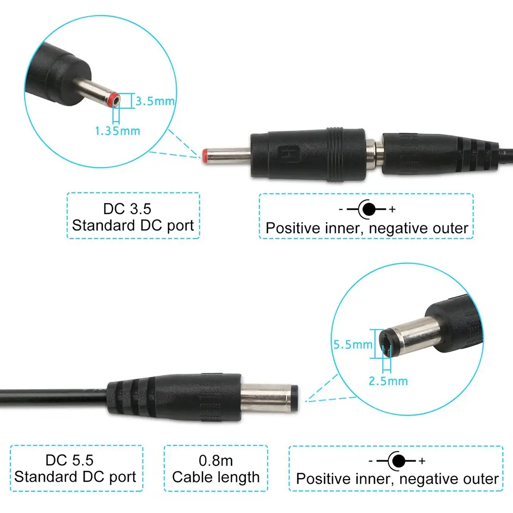 USB Boost Converter DC 5V to 9V 12V USB Step-up Boost with 3.5x1.35mm Connecter For Power Supply/Charger/Power Converter