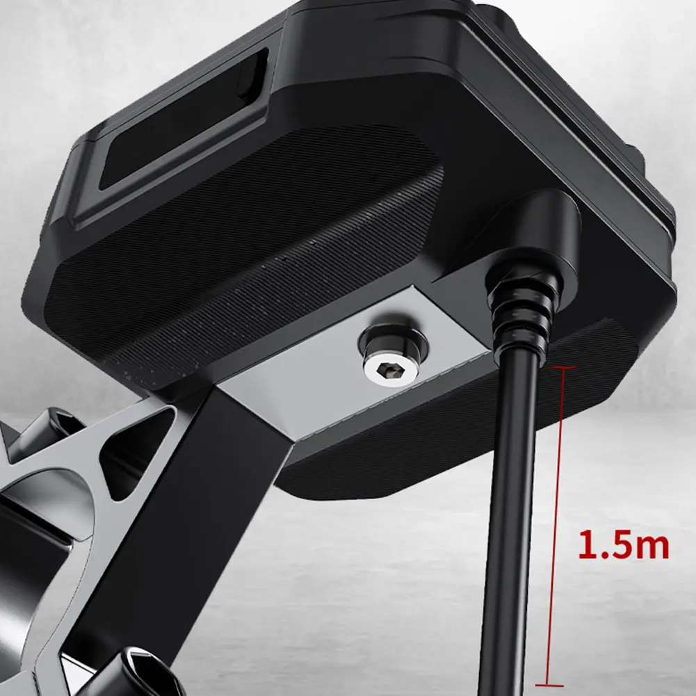 Motorcycle Tire Pressure Monitoring Alarm System with 2 Sensors Wireless Tire Pressure Monitoring System Motorcycle Accessories