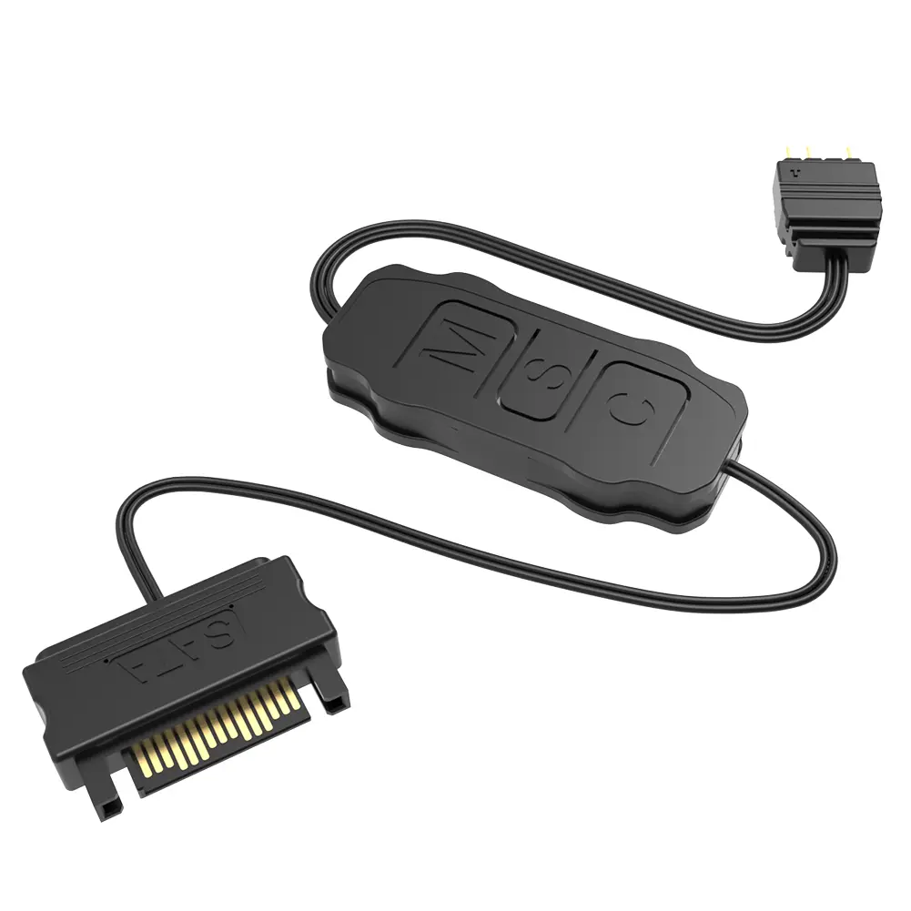 5V 3PIN ARGB Controller Light Controller RGB Sync Controller Cable for PC Fan Light Strip
