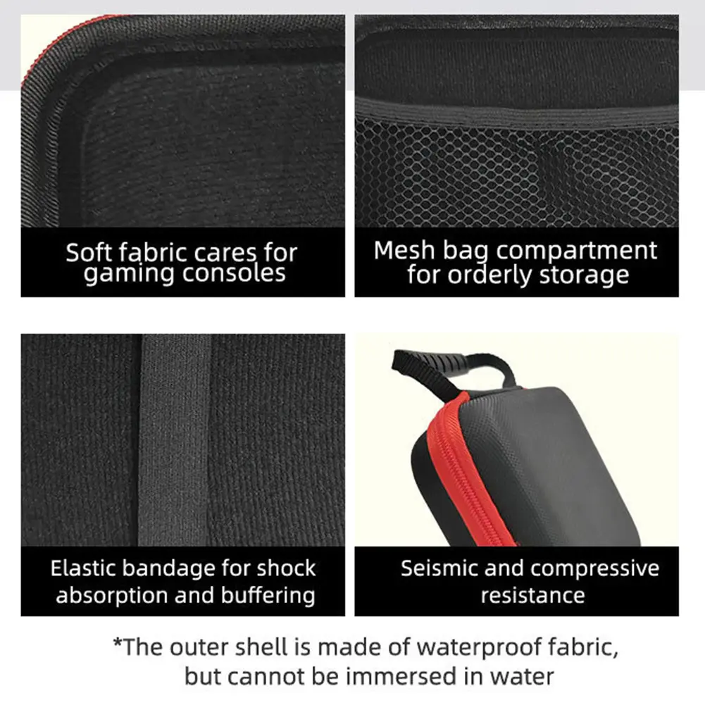 For ANBERNIC RG406V/RG405V Handheld Game Console Case Storage Bag Shockproof Travel Carrying Case Portable Organizer Bag
