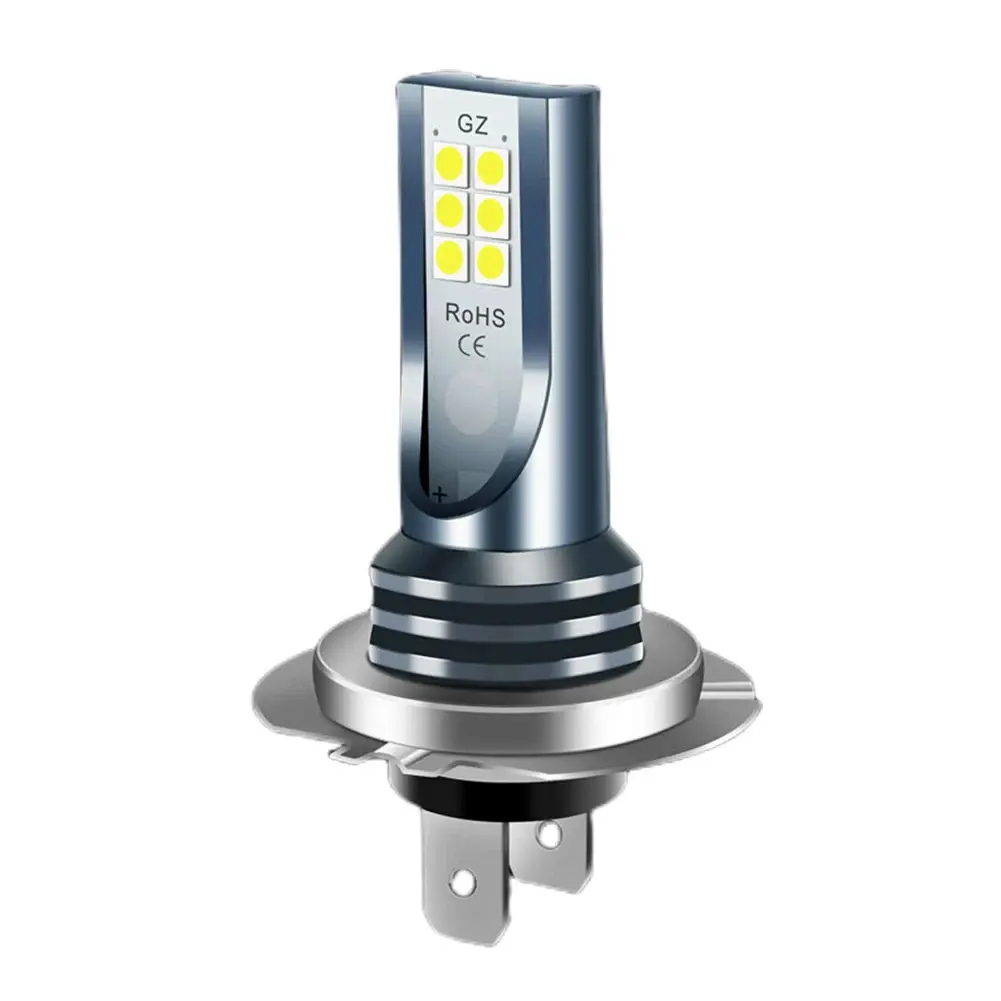 H7 LED Headlight Bulb 12/24V Car Fog Light Bulb 30000LM Car High Low Beam IP67 Waterproof Super Bright Brake Light Car Accessory