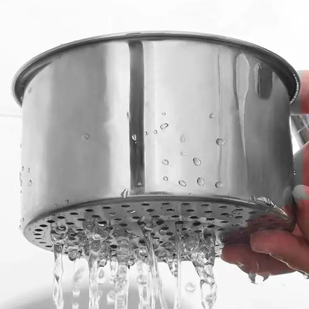 Stainless Steel Swan Sink Strainer Basket Kitchen Sink Garbage Filter Swan Dry And Wet Separation Hook Drain Rack