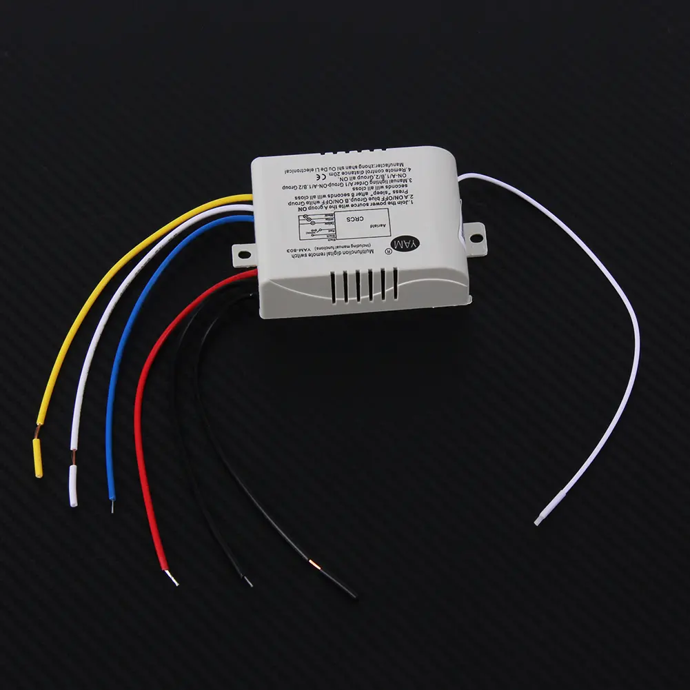 1/2/3 Channel Wireless Remote Control 220V Receiver Transmitter ON/OFF Light Lamp Gadgets for LED Ceiling Light Lamp