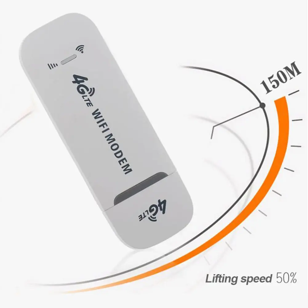 4G LTE Wireless USB Dongle 150Mbps Modem Stick 4G Sim Card Wireless Router Portable WiFi Adapter for Home Office