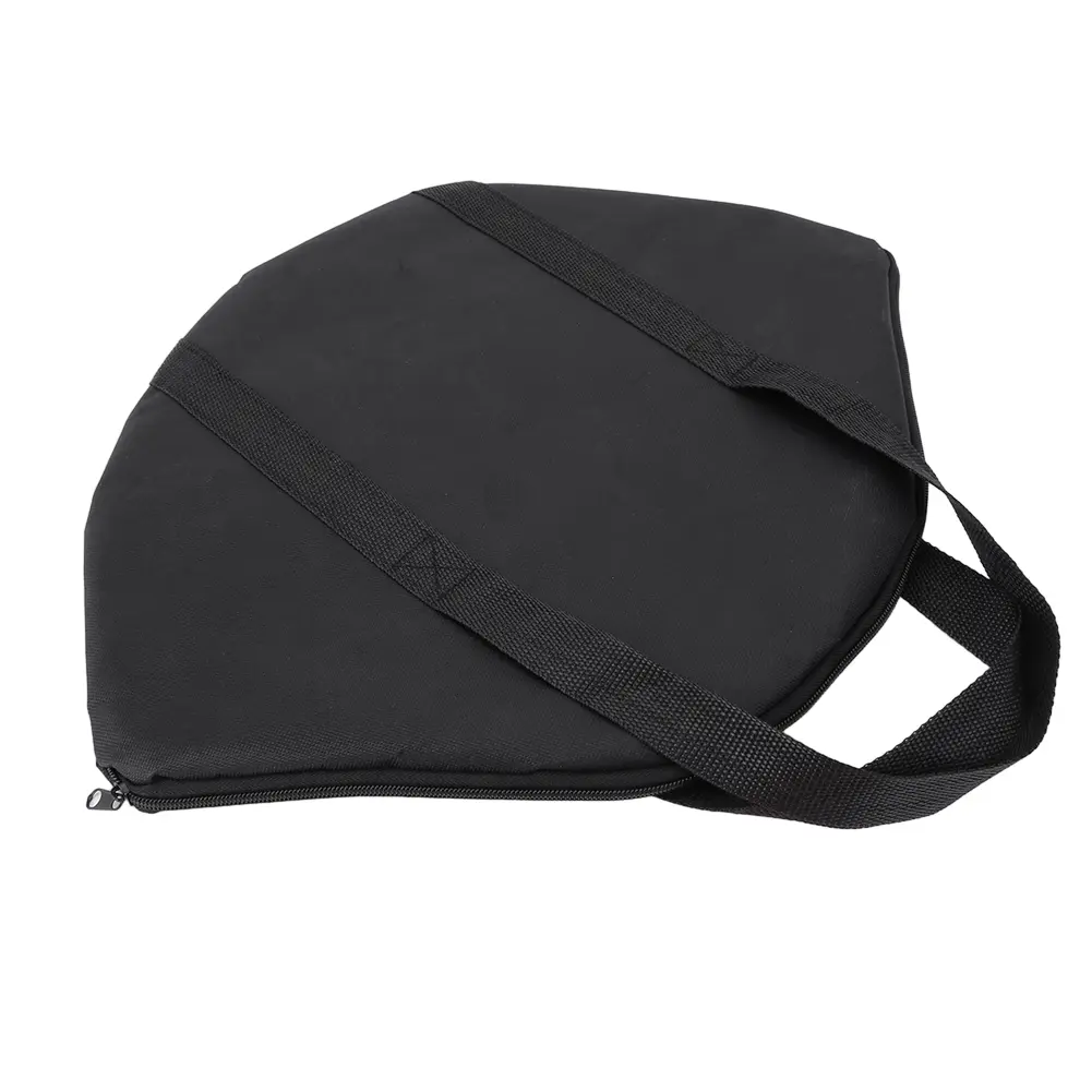Camping Frying Pan Bag with Handle 600D Oxford Camping Cookware Organizer Wear-Resistant Waterproof Outdoor BBQ Tool for Kitchen