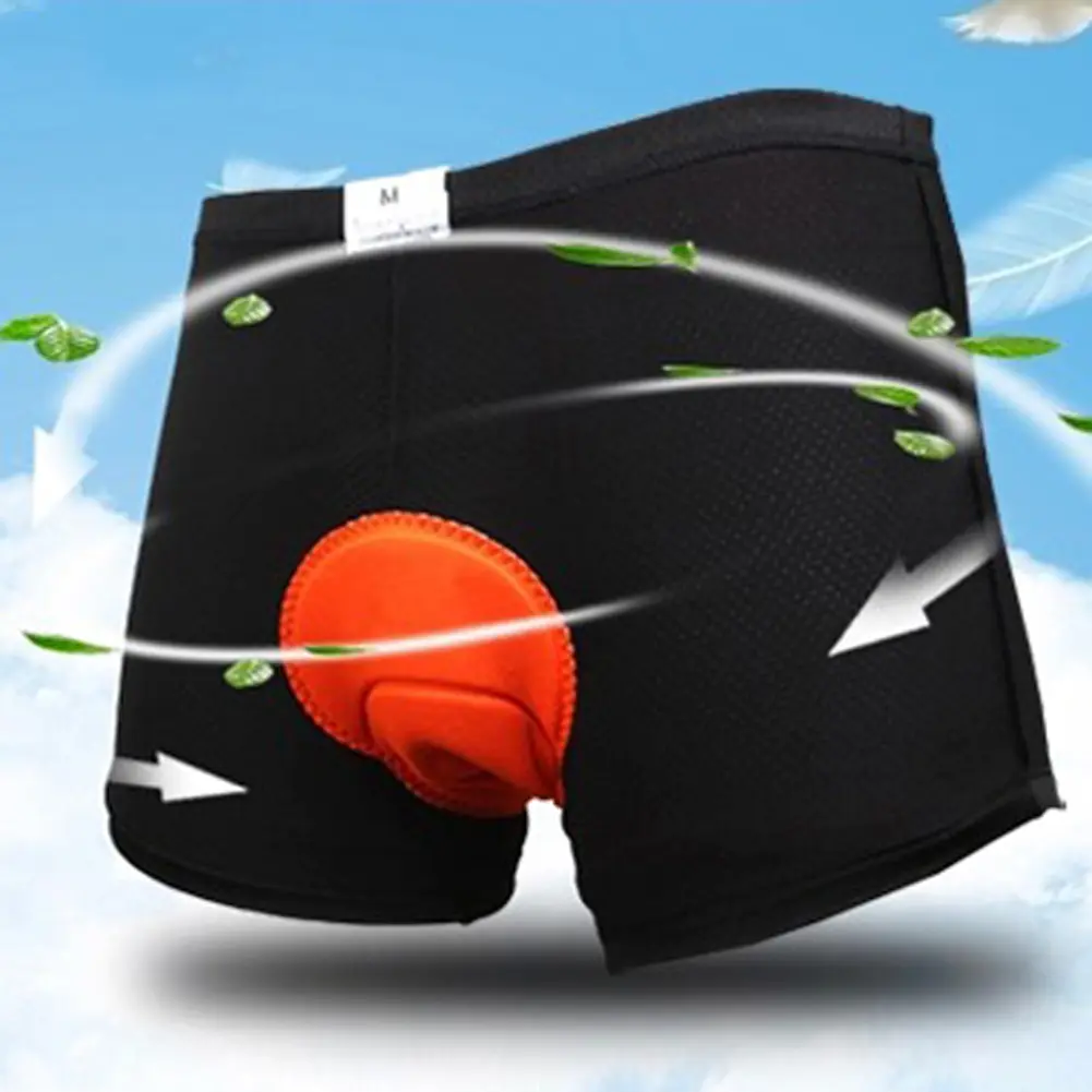 Men Women 3D Padded Bicycle Bike Cycling Short Underwear Pants Breathable MTB Bicycle Cycling Shorts Unisex Black Cycling Shorts