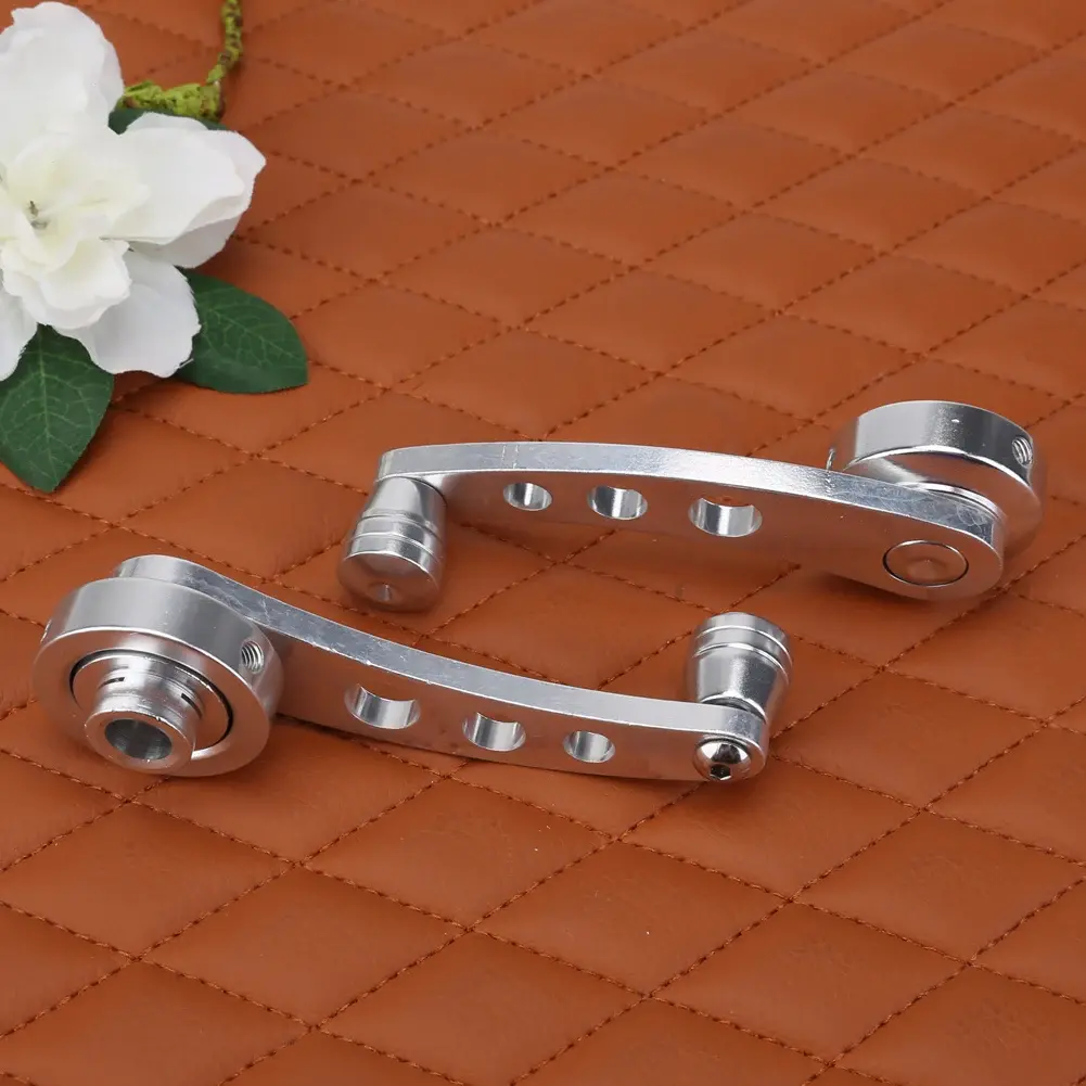 2Pcs Universal Car Window Close Hand Crank Handle Winder Aluminum Alloy Manual Auto Window Glass Closer Handle Auto Accessories