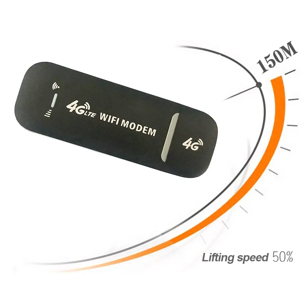 4G LTE Wireless WiFi Modem Router Dongle 150Mbps USB Modem Dongle Portable WiFi Repeater for PC UMPC MID Multiple Devices