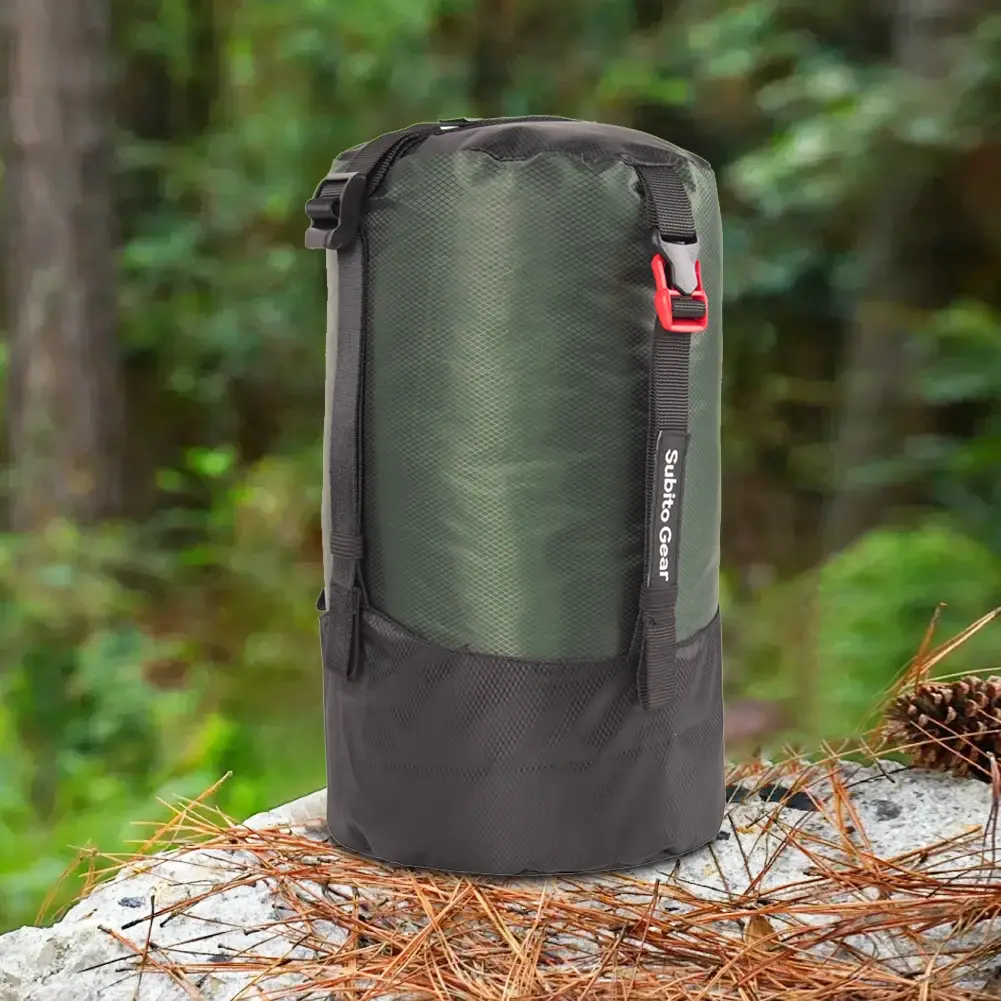 Sleeping Bag Compression Storage Bag Multi-Purpose Camping Supplies Storage Bag Large Capacity Space Saving for Camping Hiking