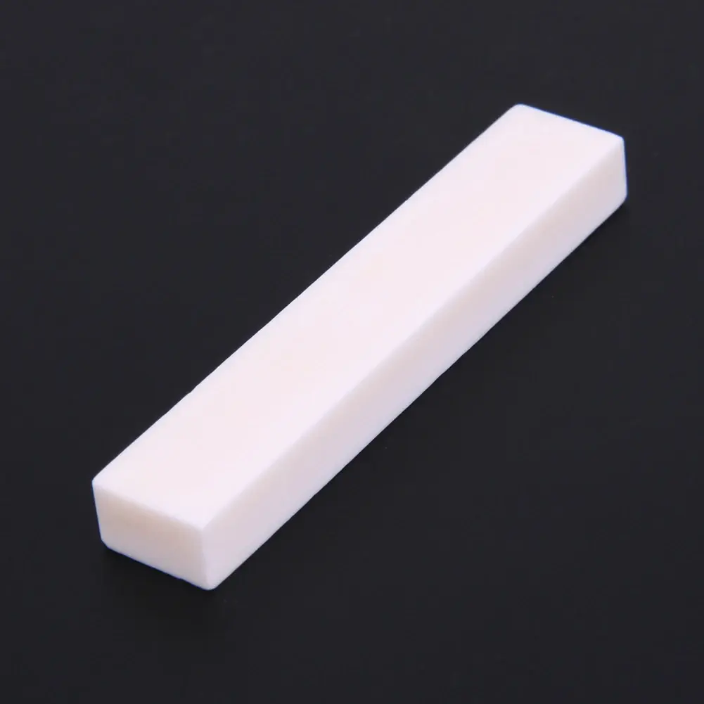 3/5/10Pcs Blank Bone Nut Saddle for Guitar Bass Bridge Instrument Parts Accessories Replacement Buffalo Bone Nuts