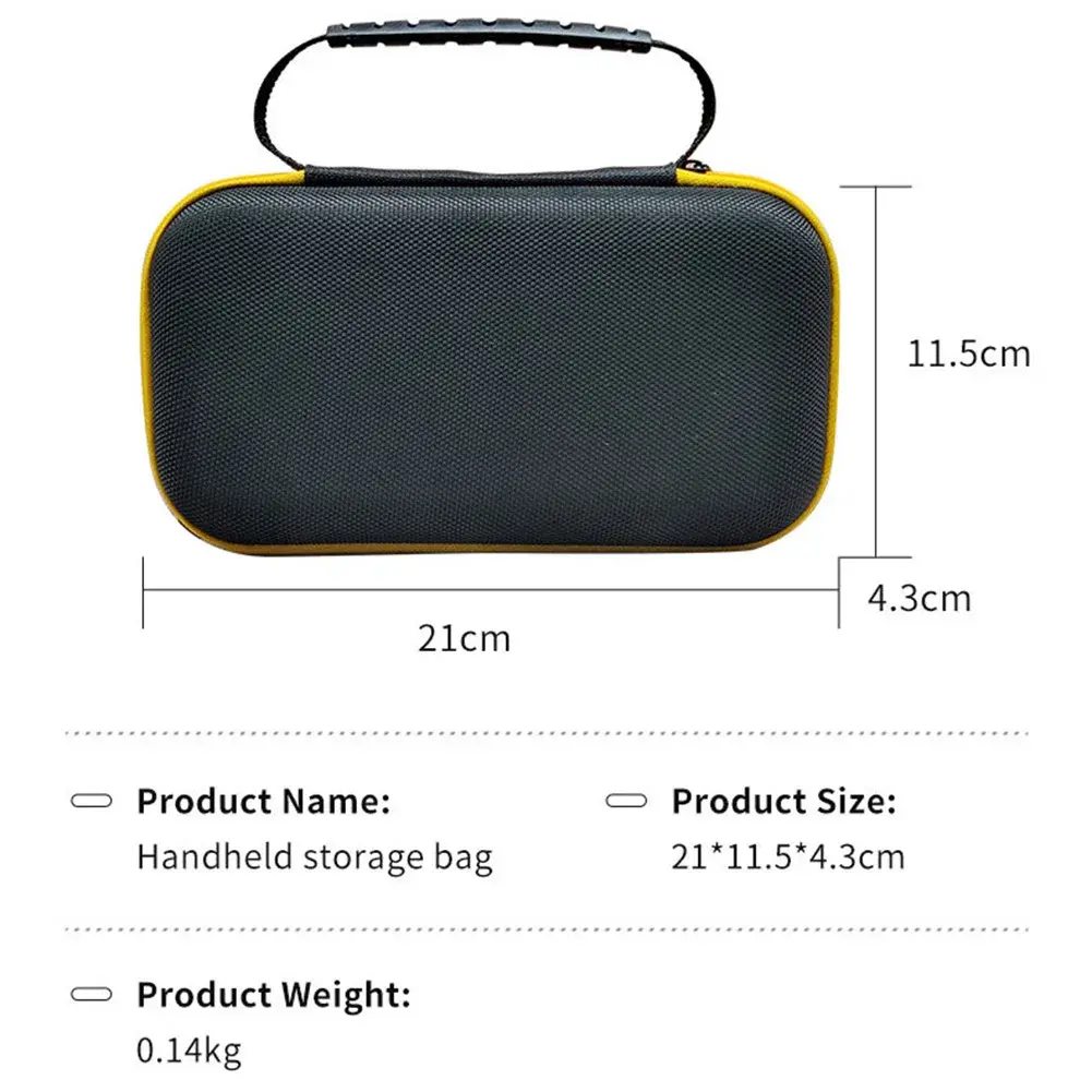 For ANBERNIC RG ARC-D RG ARC-S Protect Bag Cases Hard Carrying Case EVA Shockproof Travel Case For RG ARC Portable Storage Bag
