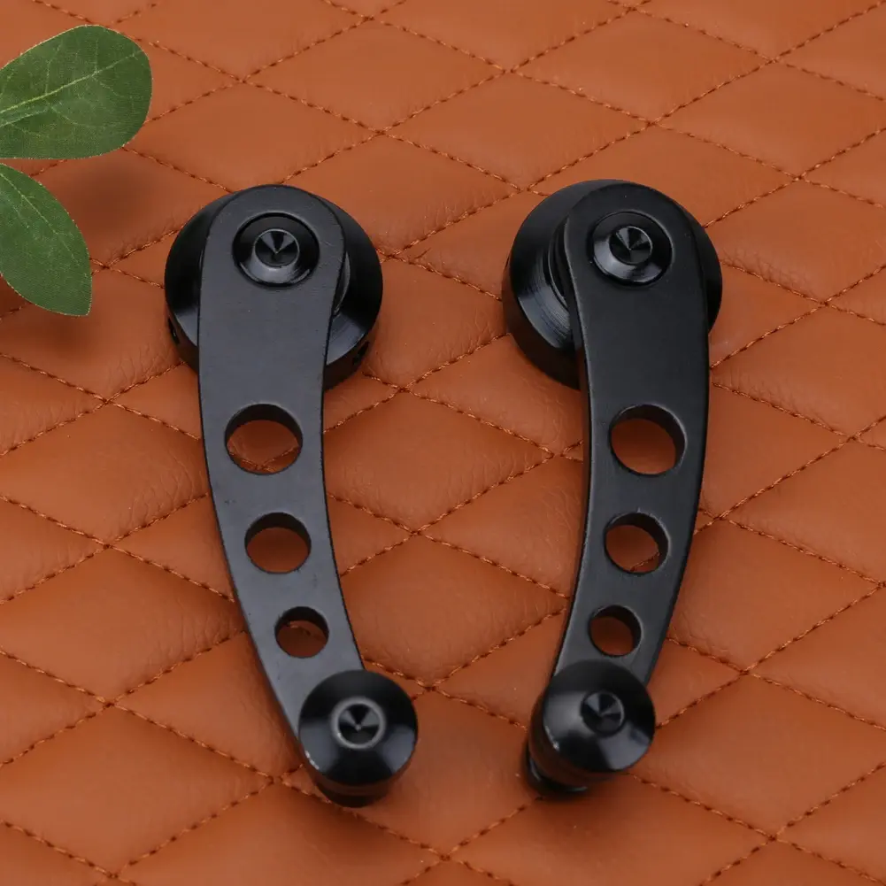 2Pcs Universal Car Window Close Hand Crank Handle Winder Aluminum Alloy Manual Auto Window Glass Closer Handle Auto Accessories