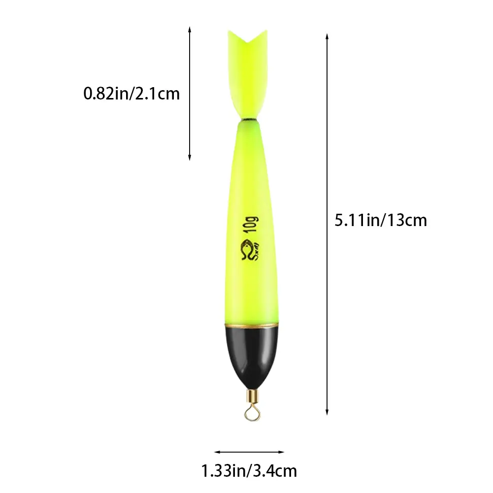 Fishing Night Float Luminous Night Fishing Float Light Stick Night Fishing Light Up Bobbers for Sea Ocean Rock Fishing