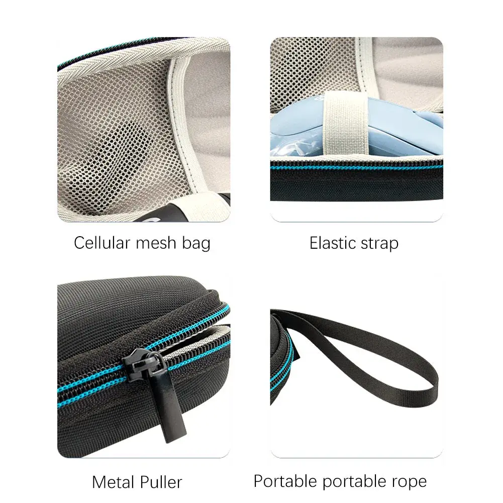 For M221/M220/M185/M170 Wireless Mouse Storage Bag Hard Carrying Bag Portable Mice Bag Shockproof Scratch Proof Mice Case