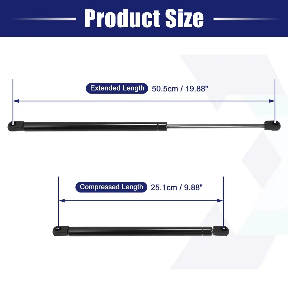 2pcs Car Struts Support Rod Replacement Shock Dampers Lift Strut Interior Accessories for Ford FOCUS Mk2 Hatchback 04-10