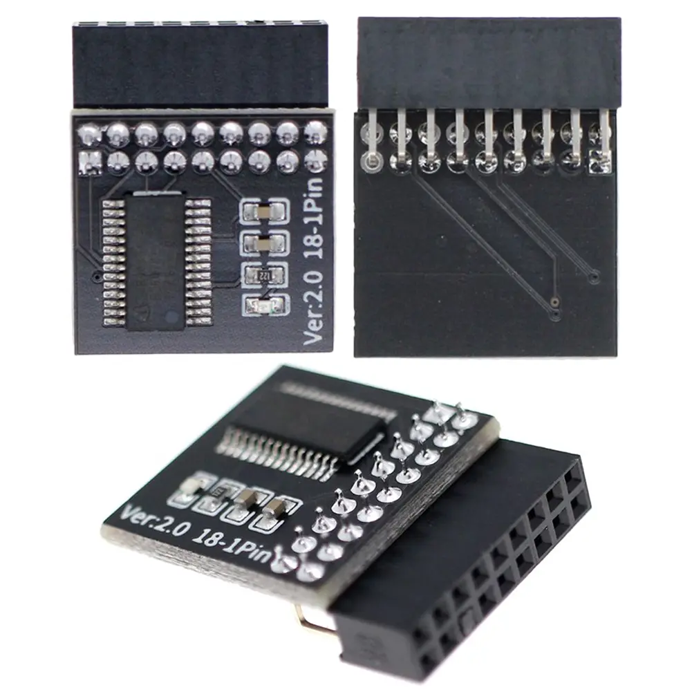 TPM 2.0 Encryption Security Module Remote Card Supports Version 2.0 12 14 18 20-1pin Pin Support Multi-brand Motherboard