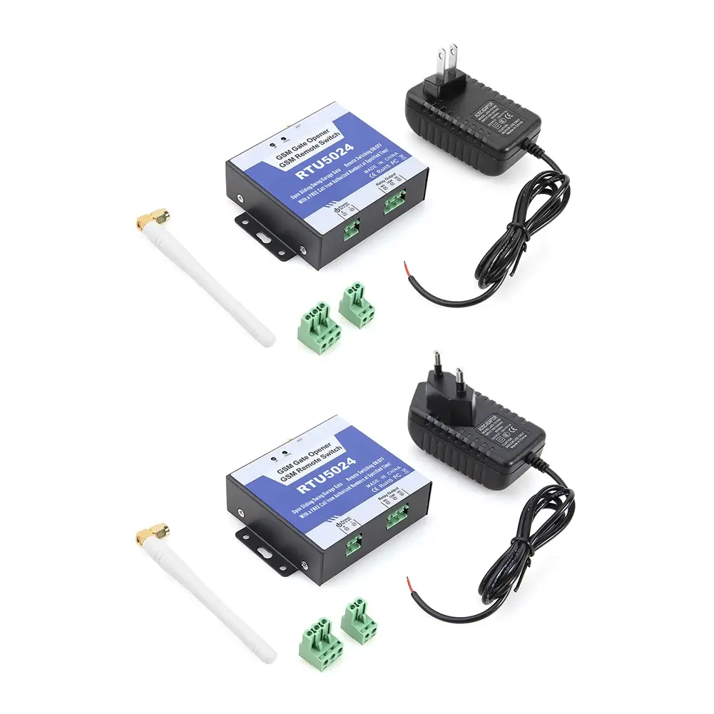 RTU5024 GSM Access Control Kits Programmable Wireless Door Access Opener 850/900/1800/1900MHz 4G US/EU Plug Home Security Device