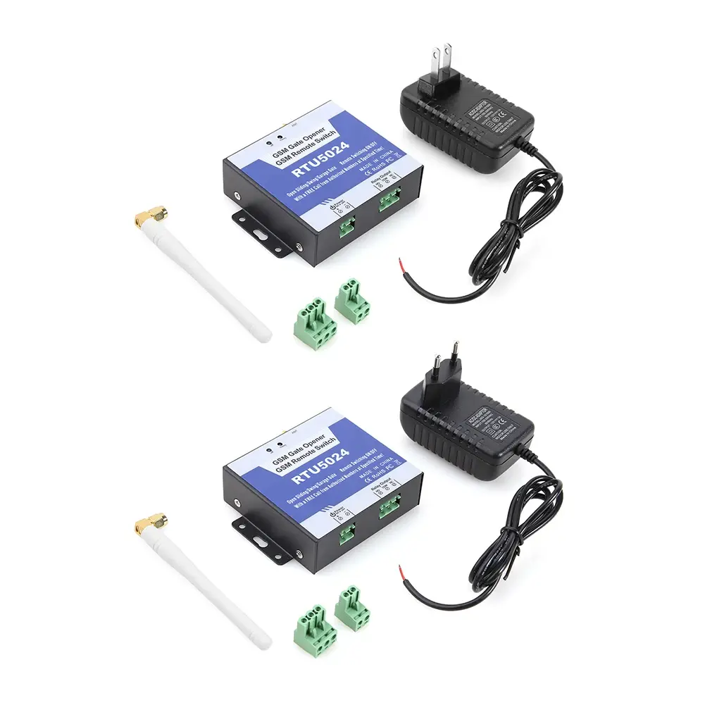 RTU5024 GSM Access Control Kits Programmable Wireless Door Access Opener 850/900/1800/1900MHz 4G US/EU Plug Home Security Device