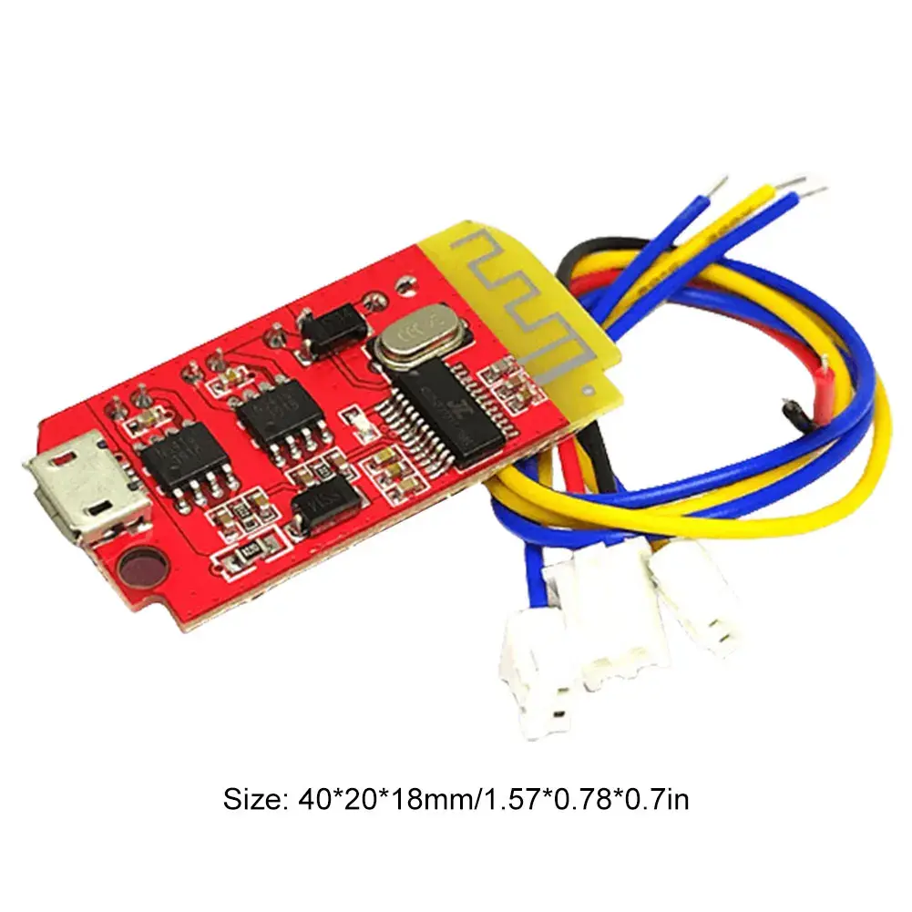 CT14 Micro 4.2 Power Amp Board 5VF 5W+5W Bluetooth-Compatible Digital Audio Amplifier Module for DIY Sound Box Speaker Refitting