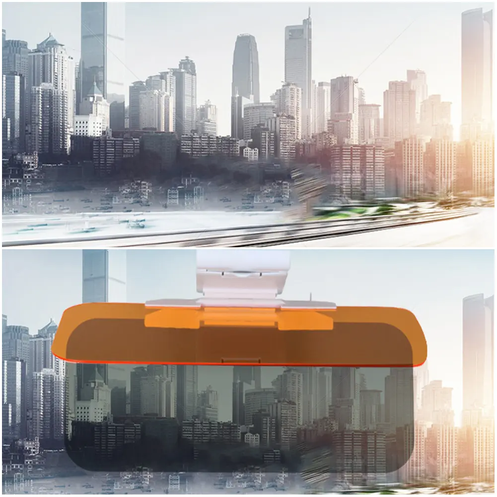 Adjustable Sun Blocker Anti-Dazzle Adjustable Sun Visor Anti-UV Polarized Clear Vision Sun Visor Blocker Car Anti-Glare Sunshade
