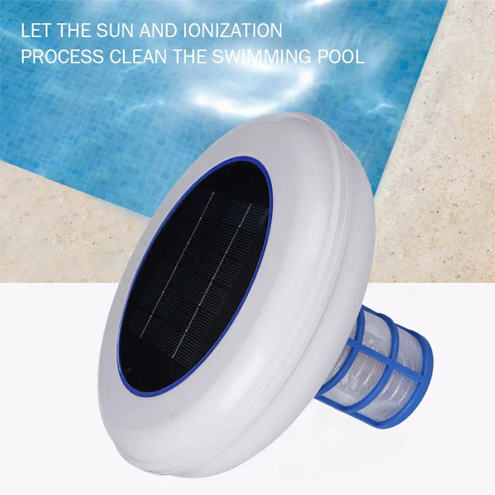 Solar Pool-Ionizer Copper Silver Ion Swimming Pool Water Clean Purifier Kill-Algae Pool Ionizer For Replacing Solar Copper Anode