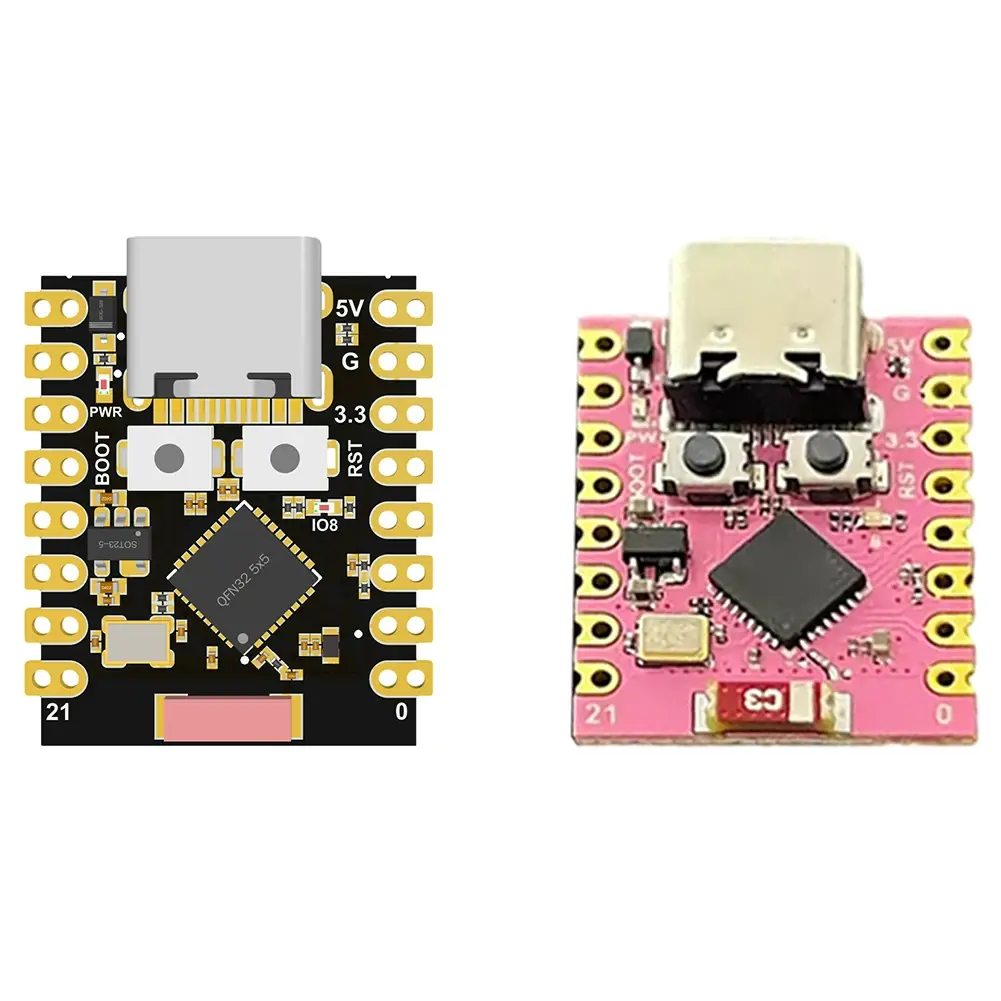 ESP32-C3 Development Board ESP32 SuperMini Dev Board WiFi Bluetooth Wireless Development Board 3.3-6V Power Supply Low Power