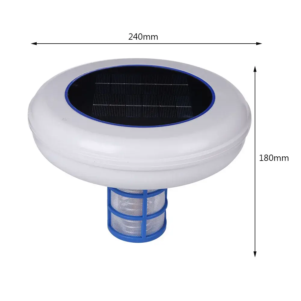 Solar Pool-Ionizer Copper Silver Ion Swimming Pool Water Clean Purifier Kill-Algae Pool Ionizer For Replacing Solar Copper Anode