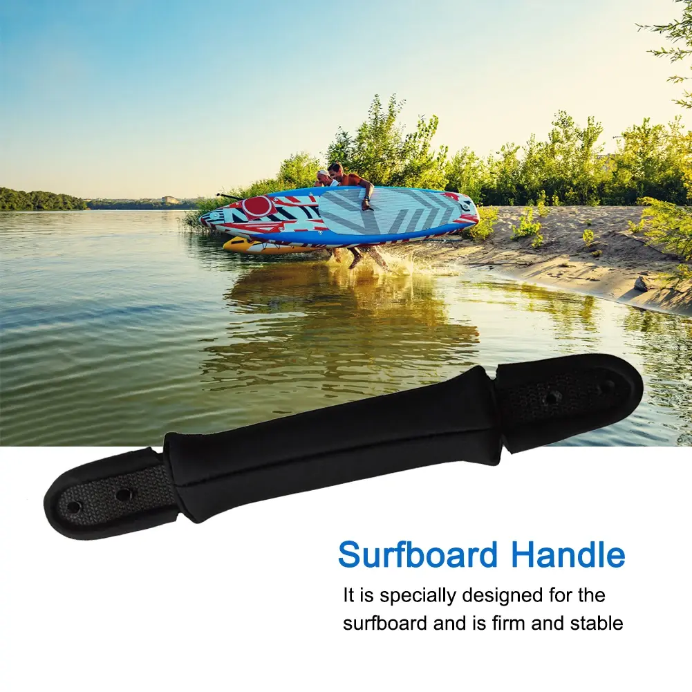 30/40cm Surfboard Handle Durable Neoprene PU Life Saving Board Surf Rescue Boards Carrying Grab Handles Surfing Equipment